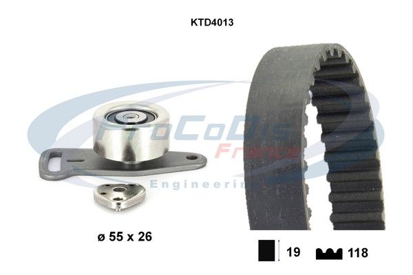 PROCODIS FRANCE Комплект ремня ГРМ KTD4013